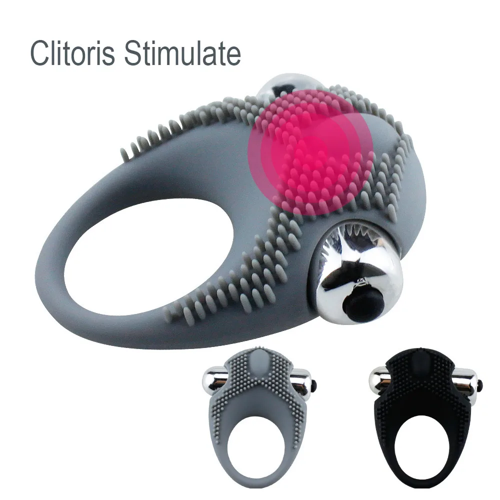 Penis Vibrating Ring Delay Ejaculation Bullet Vibrator Clitoris Massager Adult Sex Toys for Men Male Cock Silicone Rings Penis Vibrating Ring Delay Ejaculation Bullet Vibrator Clitoris Massager Adult Sex Toys for Men Male Cock Silicone Rings