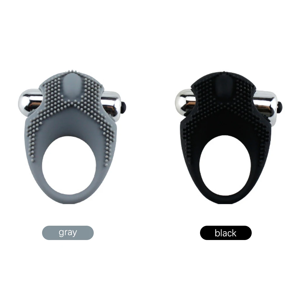 Penis Vibrating Ring Delay Ejaculation Bullet Vibrator Clitoris Massager Adult Sex Toys for Men Male Cock Silicone Rings Penis Vibrating Ring Delay Ejaculation Bullet Vibrator Clitoris Massager Adult Sex Toys for Men Male Cock Silicone Rings