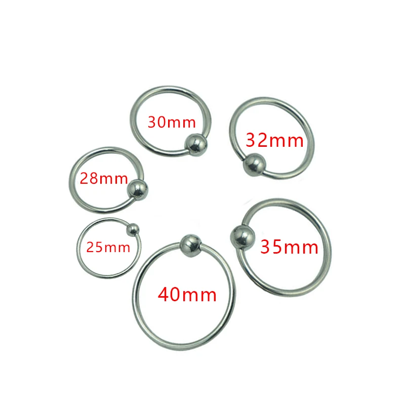 Metal Penis Jewelry Dick Plug Jewel Iron Cock Ball Ring Steel Cock Ring Bead Metal Penis Ring For Men Delayed Ejaculation 18+
