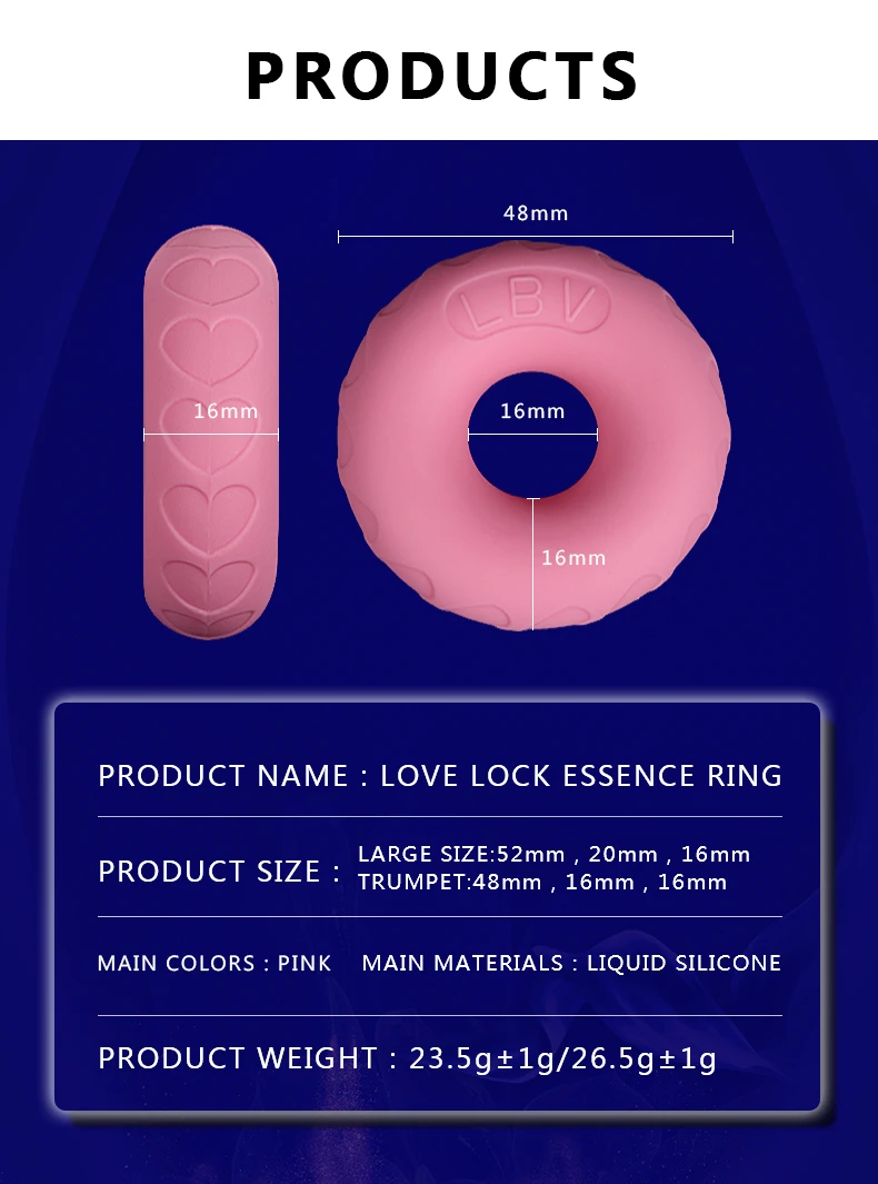 Silicone Penis Ring Male Delayed Ejaculation Stretchable Lock Sperm Cock Ring Reusable Stretcher Strong Semen Lock Men Sex Toy