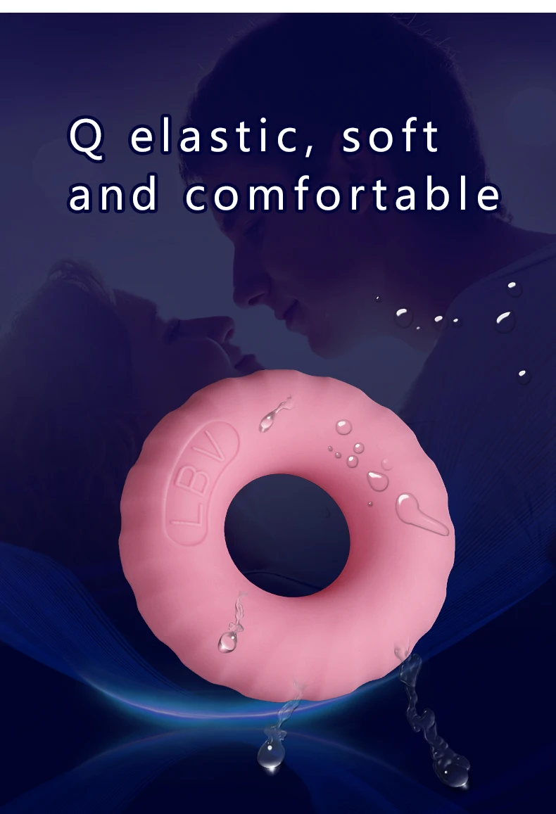 Silicone Penis Ring Male Delayed Ejaculation Stretchable Lock Sperm Cock Ring Reusable Stretcher Strong Semen Lock Men Sex Toy