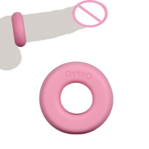 Silicone Penis Ring Male Delayed Ejaculation Stretchable Lock Sperm Cock Ring Reusable Stretcher Strong Semen Lock Men Sex Toy
