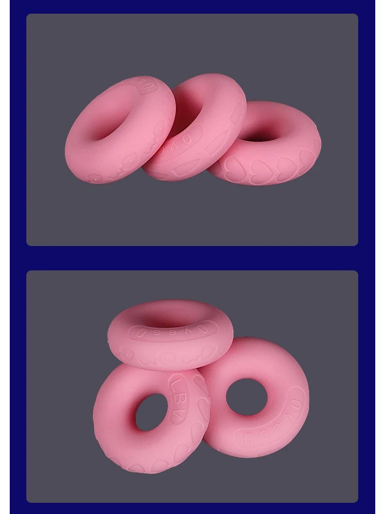 Silicone Penis Ring Male Delayed Ejaculation Stretchable Lock Sperm Cock Ring Reusable Stretcher Strong Semen Lock Men Sex Toy
