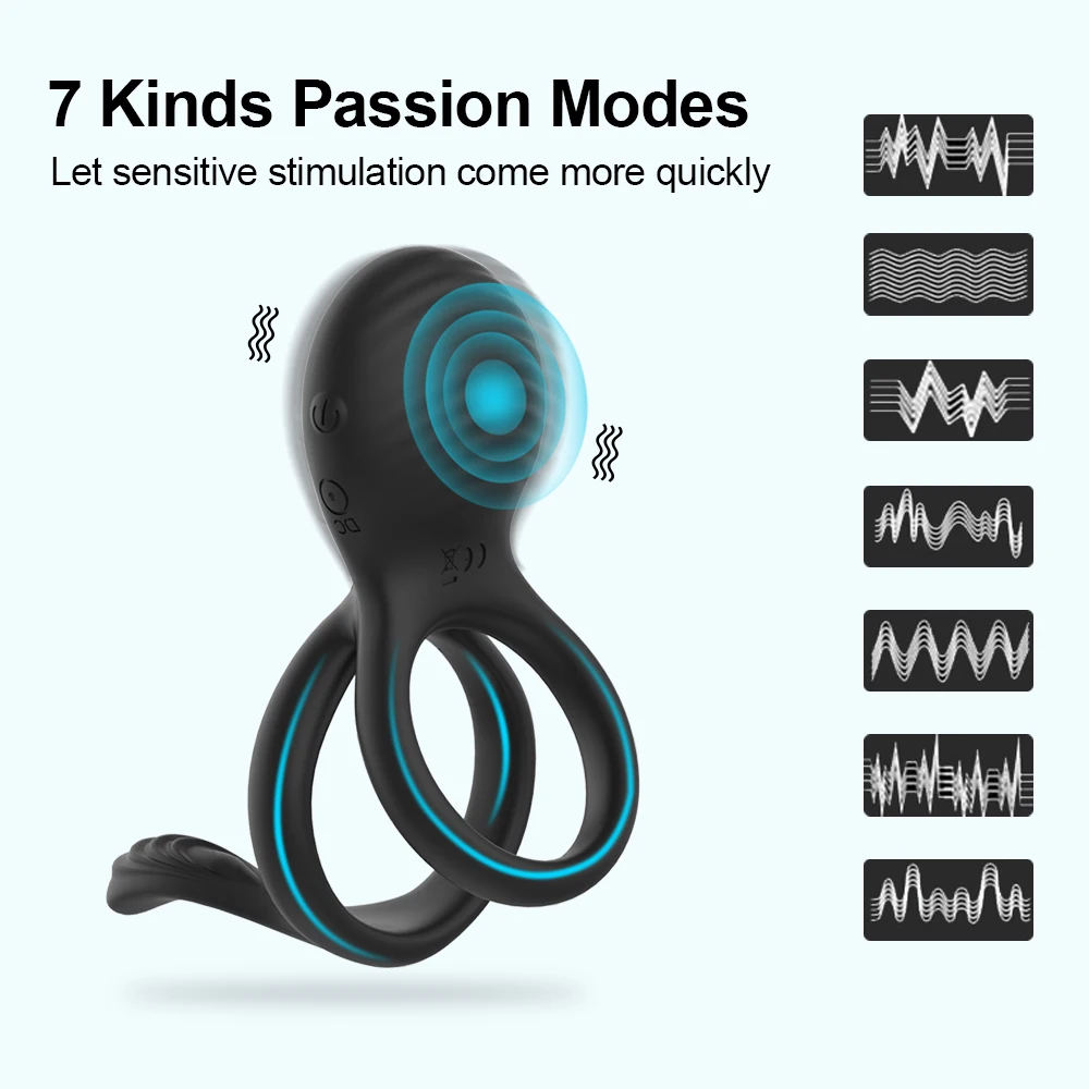 Wireless Remote Control Cockring Vibrator Clitoris Stimulation Sleeve for Penis Ring Sex Toys for Men Male Chastity Cock Rings Wireless Remote Control Cockring Vibrator Clitoris Stimulation Sleeve for Penis Ring Sex Toys for Men Male Chastity Cock Rings