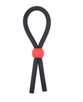 Adjustable male Silicone penis lock cock Ring bondage Erection Delay Ejaculation Enlargement ball stretcher massager Sex Toy Men