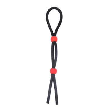 Adjustable male Silicone penis lock cock Ring bondage Erection Delay Ejaculation Enlargement ball stretcher massager Sex Toy Men