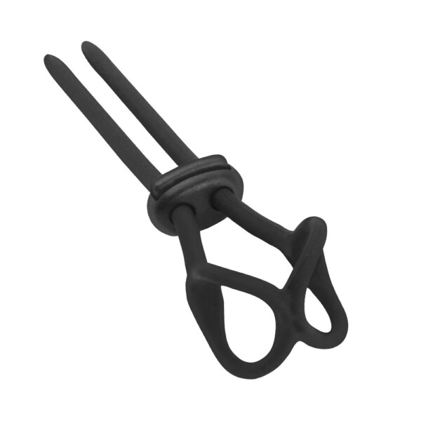 Adjustable male Silicone penis lock cock Ring bondage Erection Delay Ejaculation Enlargement ball stretcher massager Sex Toy Men