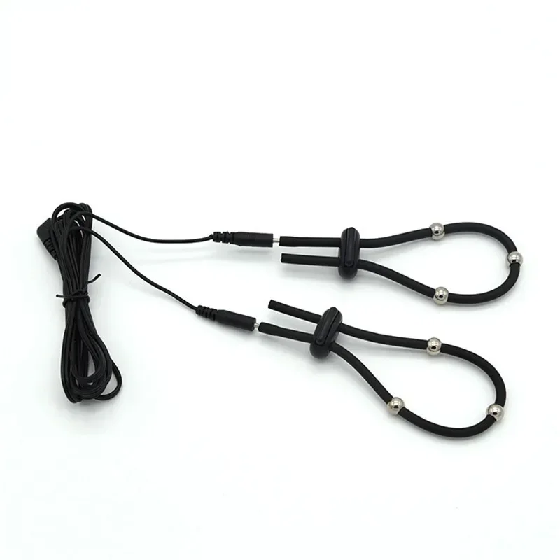 Sex Products Electric Shock Penis Ring Body Massager Physical Therapy Cock Ring Intimate Goods Sex Toys For Couple Masturbation Sex Products Electric Shock Penis Ring Body Massager Physical Therapy Cock Ring Intimate Goods Sex Toys For Couple Masturbation