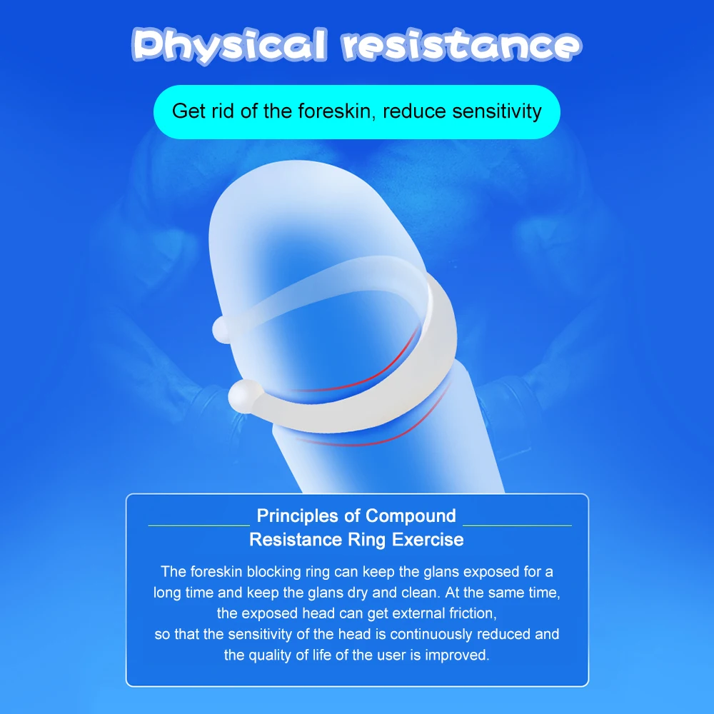 Newest 2pcs Silicone Male Foreskin Corrector Penis Ring Daily Night Glans Cock Ring Delay Ejaculation Sex Toys For Men Adult Newest 2pcs Silicone Male Foreskin Corrector Penis Ring Daily Night Glans Cock Ring Delay Ejaculation Sex Toys For Men Adult