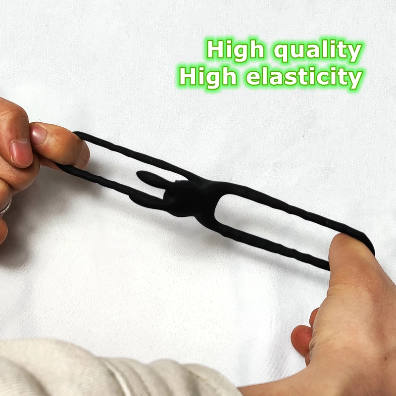2023 New 2 In 1 Men's Silicone Penis Ring Clitoris Stimulator Cock Ring Ejaculation Delay Penisring Erection Ring for MenCouples 2023 New 2 In 1 Men's Silicone Penis Ring Clitoris Stimulator Cock Ring Ejaculation Delay Penisring Erection Ring for MenCouples