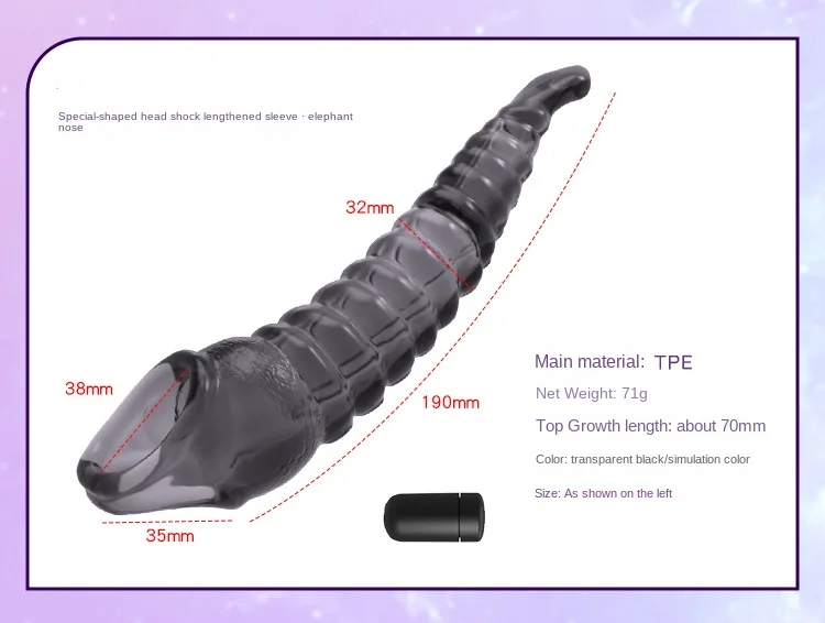 Vibrating Penis Sleeve Sex Tool for Men Couple Penis Extender Cover Reusable Special Condom Cock Erotic Products for Adult Men
