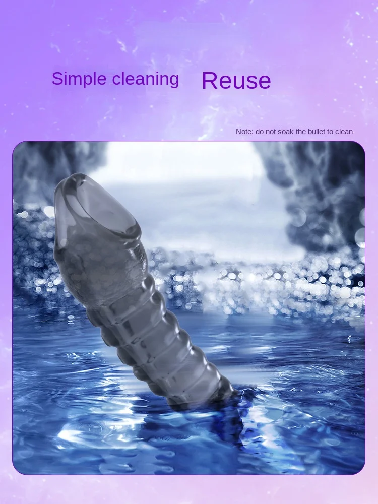 Vibrating Penis Sleeve Sex Tool for Men Couple Penis Extender Cover Reusable Special Condom Cock Erotic Products for Adult Men