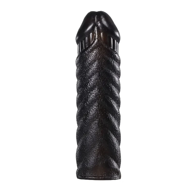 Penis Extender Sleeve Reusable Silicon Spike Dotted Condom Sex Toys Men Dildo Penis Condoms G Spot Stimulation Delay Ejaculation Penis Extender Sleeve Reusable Silicon Spike Dotted Condom Sex Toys Men Dildo Penis Condoms G Spot Stimulation Delay Ejaculation