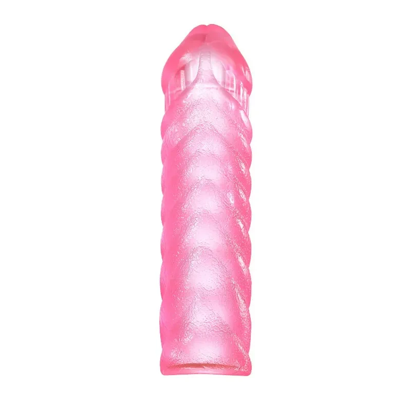 Penis Extender Sleeve Reusable Silicon Spike Dotted Condom Sex Toys Men Dildo Penis Condoms G Spot Stimulation Delay Ejaculation Penis Extender Sleeve Reusable Silicon Spike Dotted Condom Sex Toys Men Dildo Penis Condoms G Spot Stimulation Delay Ejaculation