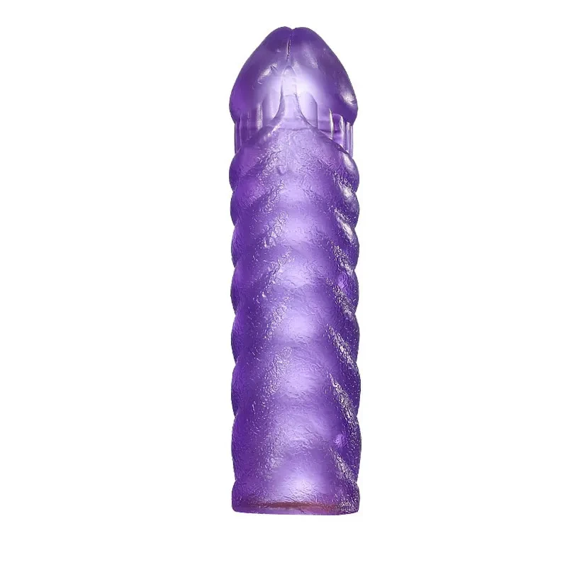 Penis Extender Sleeve Reusable Silicon Spike Dotted Condom Sex Toys Men Dildo Penis Condoms G Spot Stimulation Delay Ejaculation Penis Extender Sleeve Reusable Silicon Spike Dotted Condom Sex Toys Men Dildo Penis Condoms G Spot Stimulation Delay Ejaculation