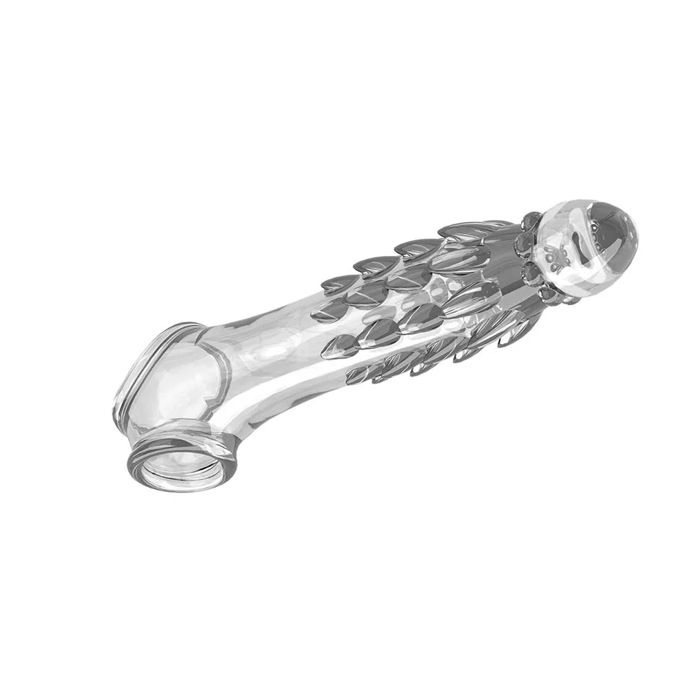 Penis Extender Sleeve with Vibrator Penis Ring 10 Inch Clear Cock Ring Extender Soft Dick Enlarger for Couples Reusable Condoms Penis Extender Sleeve with Vibrator Penis Ring 10 Inch Clear Cock Ring Extender Soft Dick Enlarger for Couples Reusable Condoms