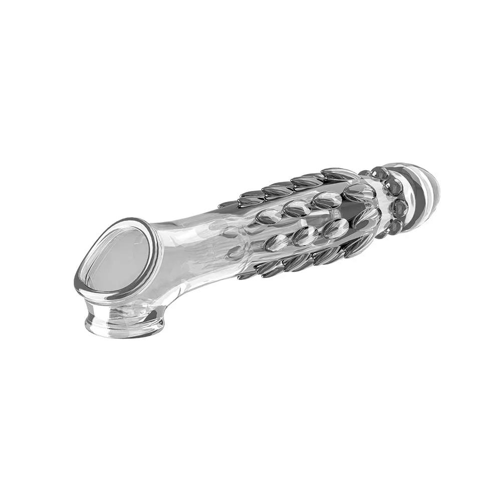 Penis Extender Sleeve with Vibrator Penis Ring 10 Inch Clear Cock Ring Extender Soft Dick Enlarger for Couples Reusable Condoms Penis Extender Sleeve with Vibrator Penis Ring 10 Inch Clear Cock Ring Extender Soft Dick Enlarger for Couples Reusable Condoms