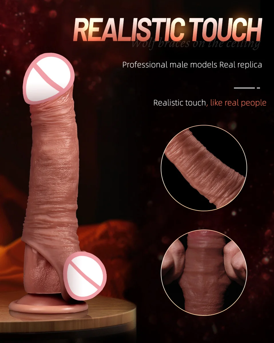  Realistic Penis Sleeve Reusable Cock Sleeve Extender Artificial Dick Enlargement/Extender Delay Ejaculation Couples Condom