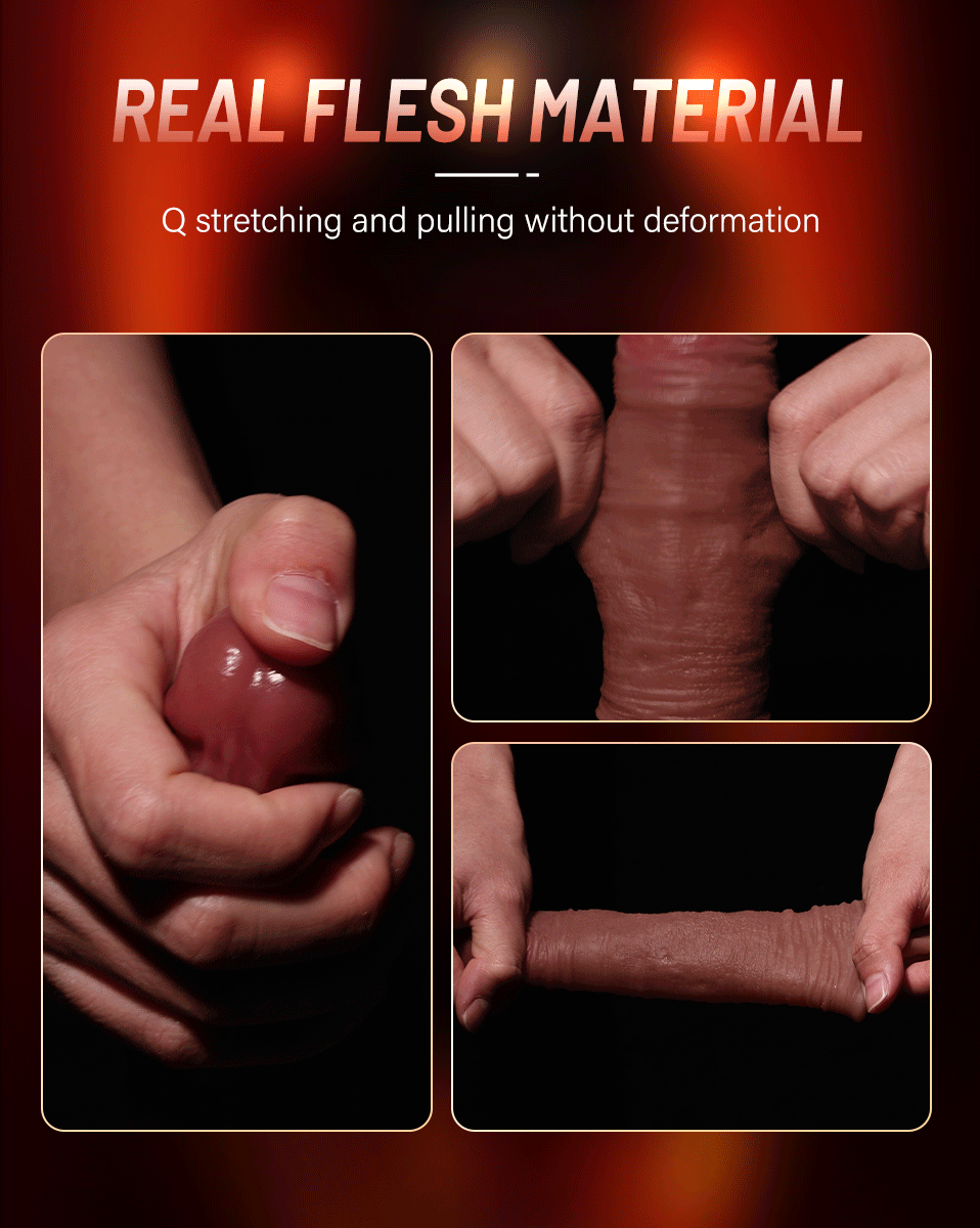  Realistic Penis Sleeve Reusable Cock Sleeve Extender Artificial Dick Enlargement/Extender Delay Ejaculation Couples Condom