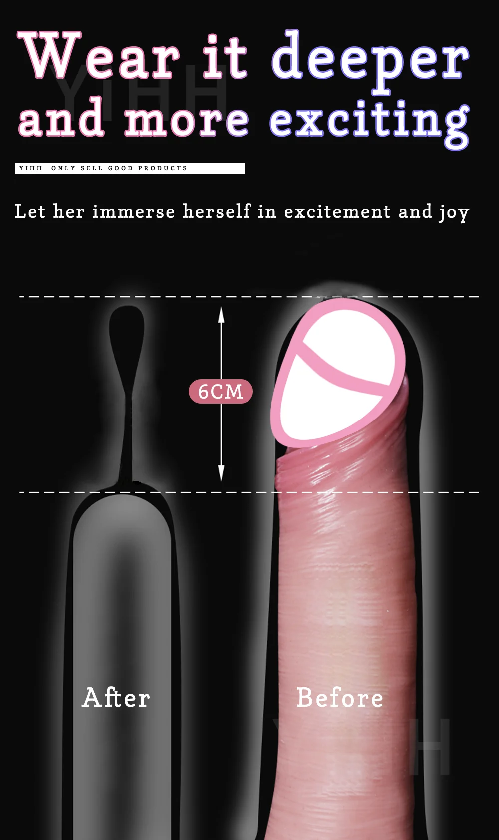 Male cock sleeve Reusable Realistic Penis Sleeve Penis Enlargement/Extender Silicone hollow dildo Sex toys for men Condom Couple