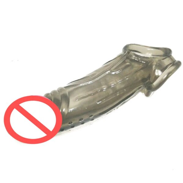 BOLD Extend Penis Delay Impotence Reusable Delay Comdom Enlarge Extension GSpot Cock Ball loop penis Sleeve Sex toys for Man
