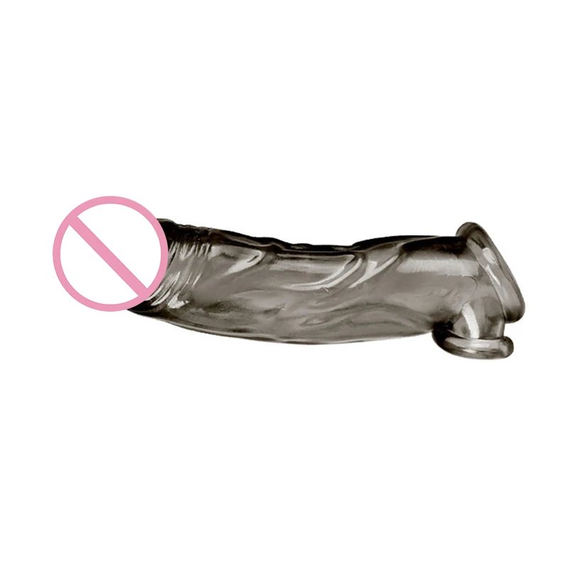 Penis Extender Sleeve Erection Enhancer Penis Ring Enlargement Silicone Cock For Men CJ