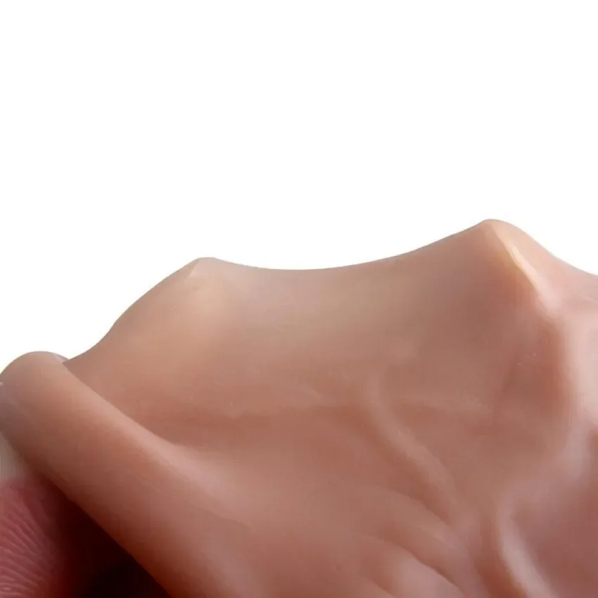 Realistic Penis Sleeve Extender Reusable Dildos Condom Delay Ejaculation Dick Enlargement Sex Toys for Men