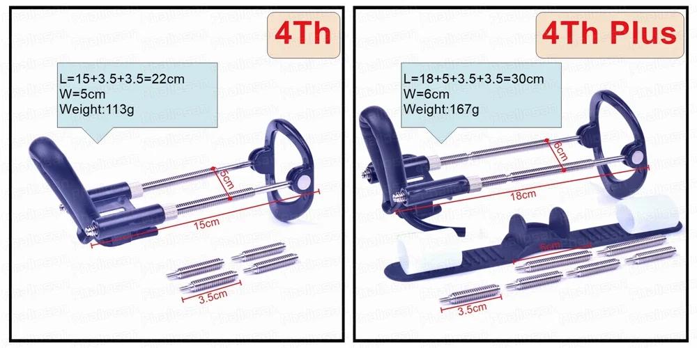 4th Generation Male Enlarger Stretcher Tension Traction Correction Bending Penis Extender Enlarger Device For Men Penis Extender