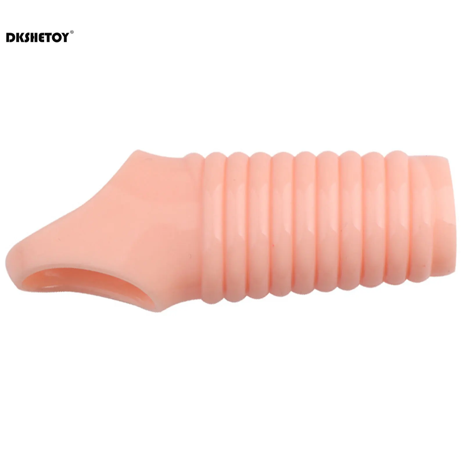 Reusable condom Penis Sleeve Glans Penis Enlarger Extender Delay Ejaculation Cock Ring Sex Toys for Men Couples
