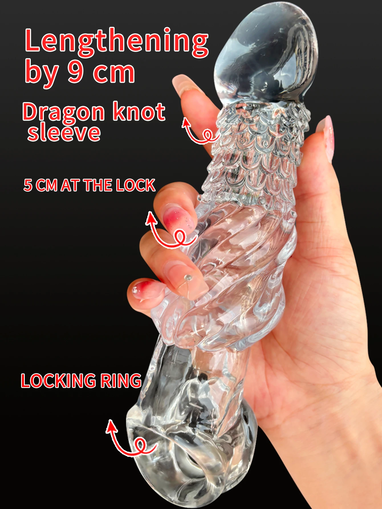 NEW Male Penis Sleeve Sex Toys Penis Sheath Male Sleeve Girth Reusable Condoms Penis Extender Bigger Enhancer Delay Ejaculation NEW Male Penis Sleeve Sex Toys Penis Sheath Male Sleeve Girth Reusable Condoms Penis Extender Bigger Enhancer Delay Ejaculation