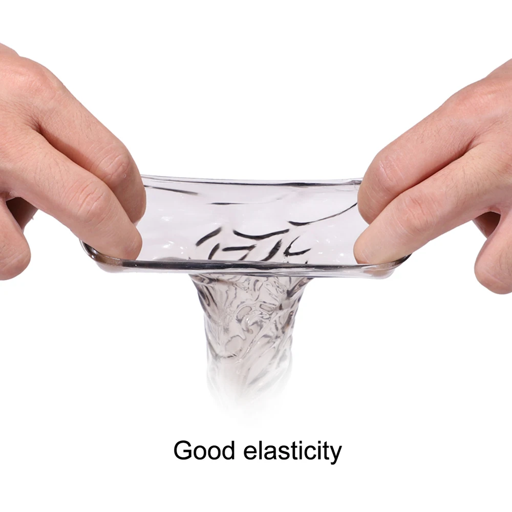 Silicone Reusable Condom Enlargement Penis Sleeve Extender Enhancer Penis Cocks Cover Delay Ejaculation Adult Sex Toys For Men