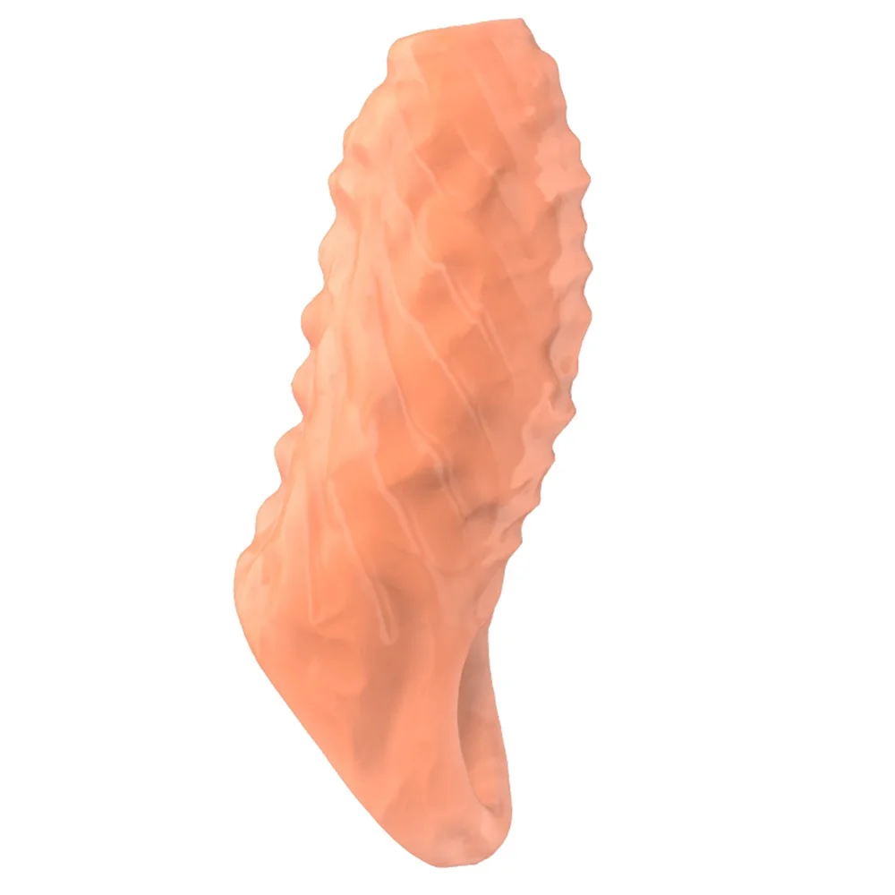 GAY Lock Ring Sex Toys for Men Adult Erotic Goods Penis Enlargement Sleeve Cock Ring Delay Ejaculation Penis Extender Condoms GAY Lock Ring Sex Toys for Men Adult Erotic Goods Penis Enlargement Sleeve Cock Ring Delay Ejaculation Penis Extender Condoms