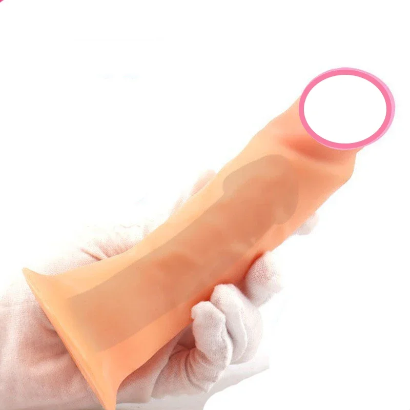 Strapon dildo lesbian strap on men penis sleeve Penise condoms increase masturbator sex for woman anal butt plug adult toy