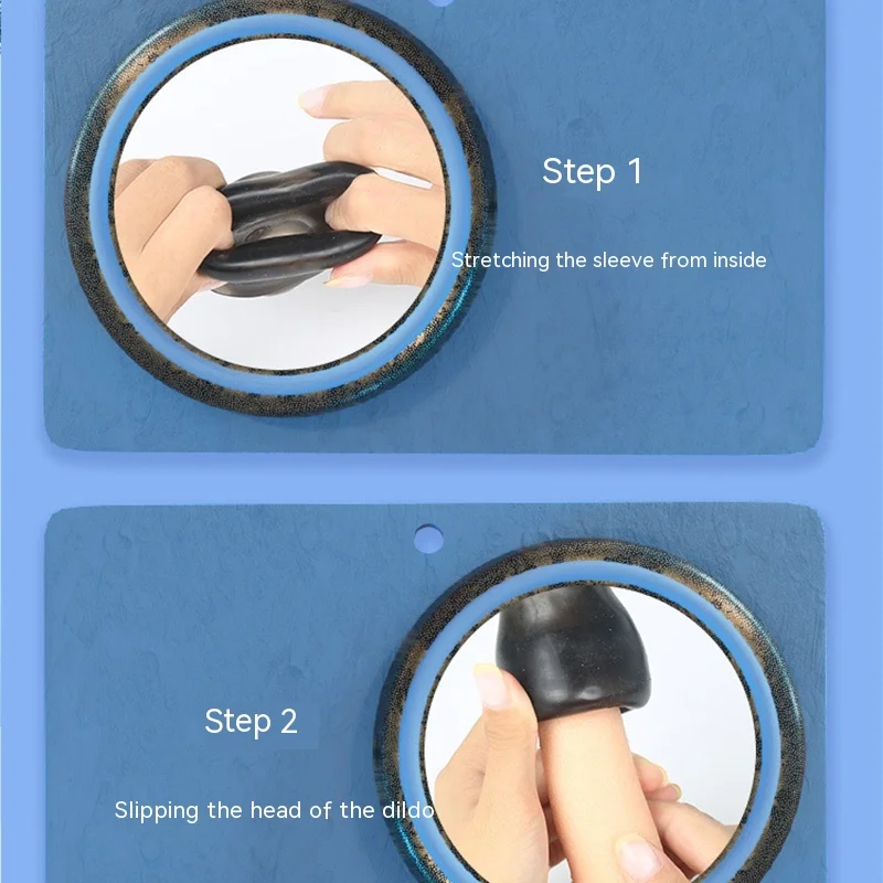 New Reusable Penis Sleeve Glans Penis Enlarger Extender Delay Ejaculation Cock Ring Sex Toys for Men Couples