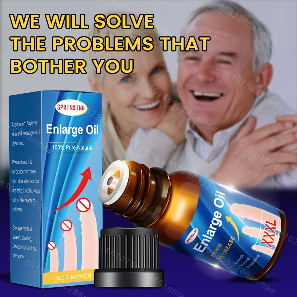 Penis Enlargement Oils Permanent Thickening Growth Man Massage  Cock Erection Enhance Big Dick Enlarge Liquid Men XXL Enlargemen