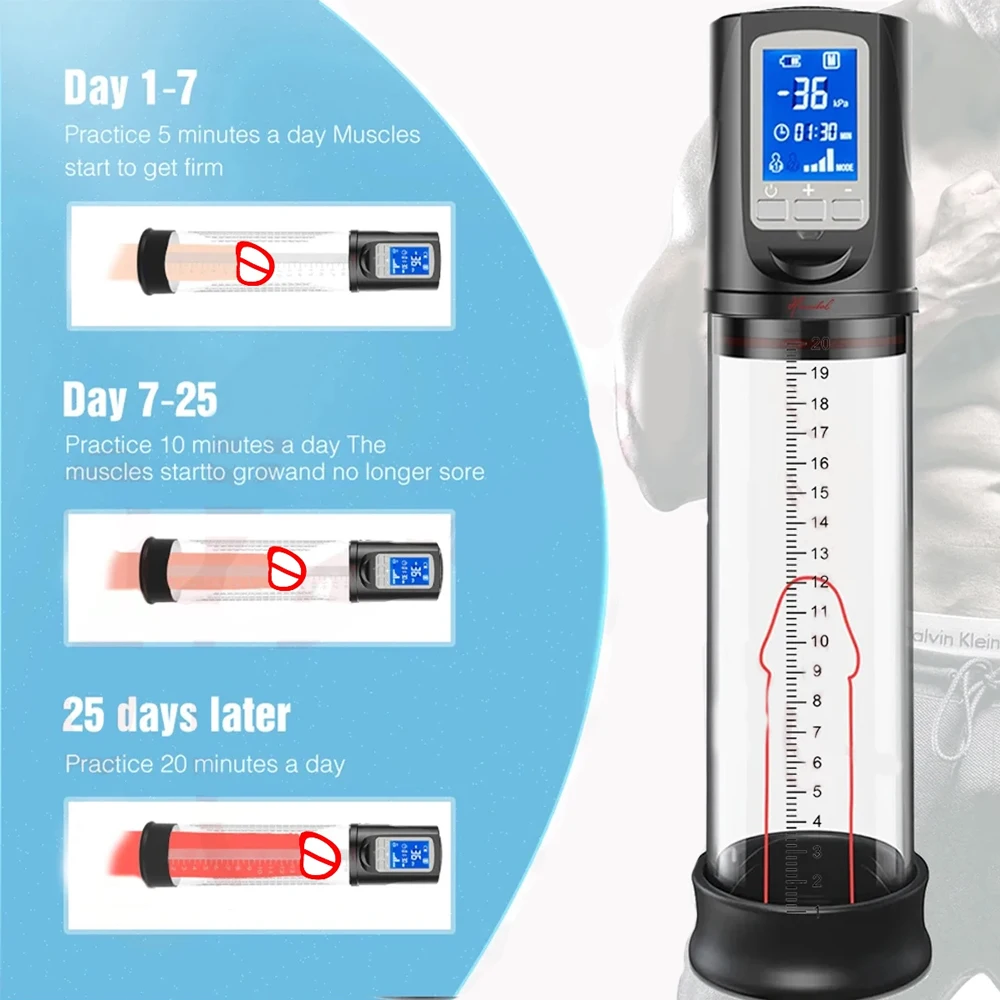 Electric Penis Pump Sex Toys for Men Dick Enlargement Pumps Penis Vacuum Pump Penile Enlarger Erection Male Masturbator Sex Tool Electric Penis Pump Sex Toys for Men Dick Enlargement Pumps Penis Vacuum Pump Penile Enlarger Erection Male Masturbator Sex Tool