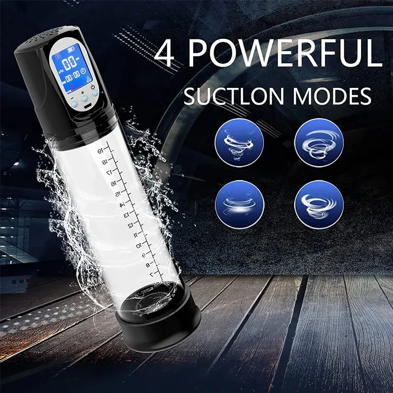 Electric Penis Pump Sex Toys for Men Dick Enlargement Pumps Penis Vacuum Pump Penile Enlarger Erection Male Masturbator Sex Tool Electric Penis Pump Sex Toys for Men Dick Enlargement Pumps Penis Vacuum Pump Penile Enlarger Erection Male Masturbator Sex Tool