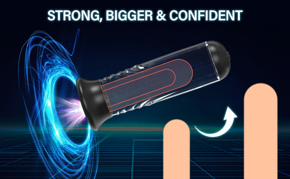 Penis Vacuum Pump Enlargement Extender Pump Air Pressure Device Male masturbator Man Sex Toys for Men Stronger Bigger Erections
