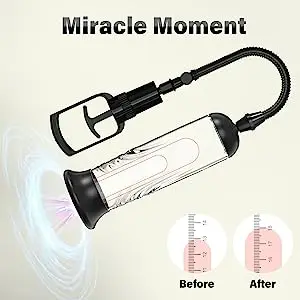 Penis Vacuum Pump Enlargement Extender Pump Air Pressure Device Male masturbator Man Sex Toys for Men Stronger Bigger Erections