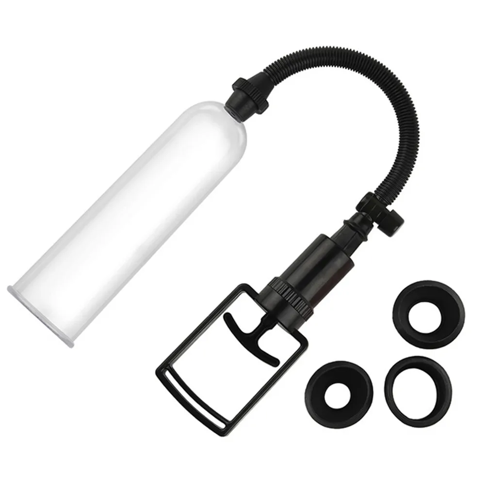 Male Penis Pump Manual Penis Enlarger Sex Toys For Man Vacuum Pump Male Masturbation Penile Extender Trainer Adult Sexo Products