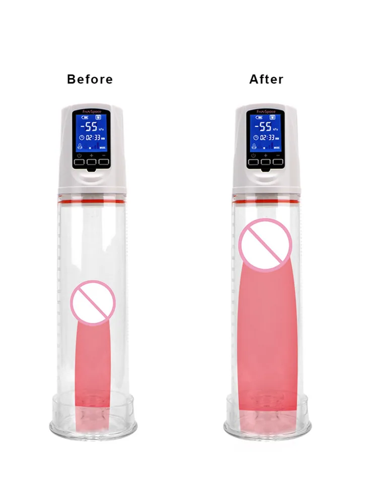 Electric Penis Pump Automatic Pump Vacuum Pump Enlarge Automatic Vacuum Penis Extender Enlargement Adult Toy Exercise For Men