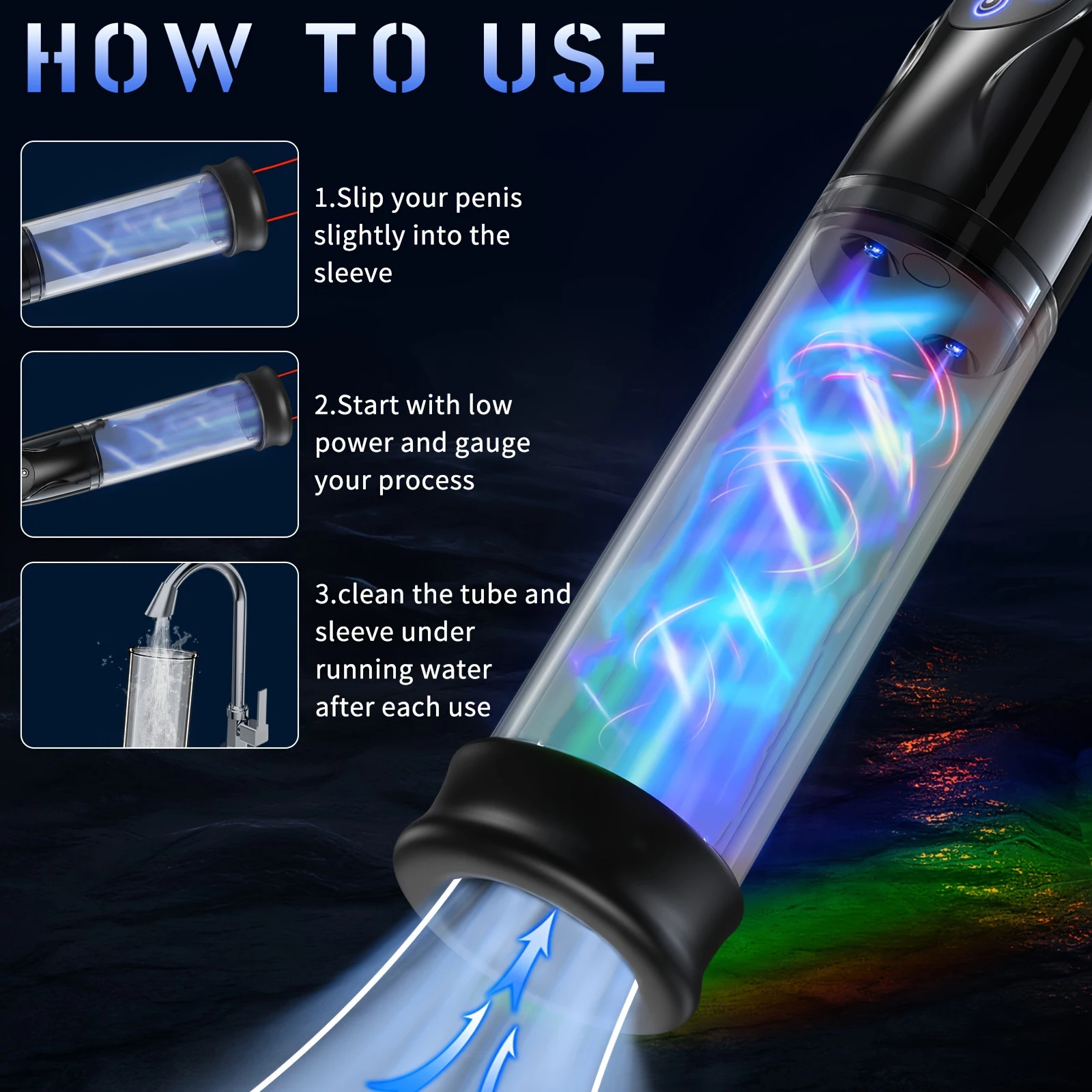 Electric Penis Pump Enhance Dick Erection Automatic Vacuum Inhale Extender Male Dick Trainer Masturbator Pumps Adult Sex Toys Electric Penis Pump Enhance Dick Erection Automatic Vacuum Inhale Extender Male Dick Trainer Masturbator Pumps Adult Sex Toys