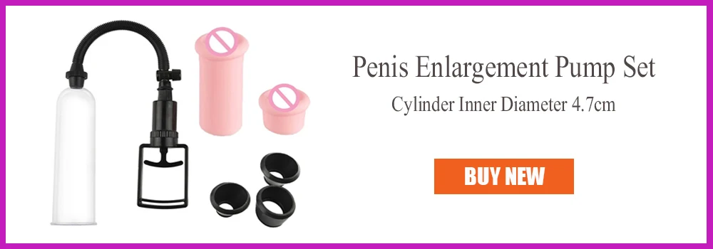 Inner Diameter 4.7cm Effective Penis Pump Enlargement Vacuum Dick Extender Men Increase Length Enlarger Male Penis Accessories