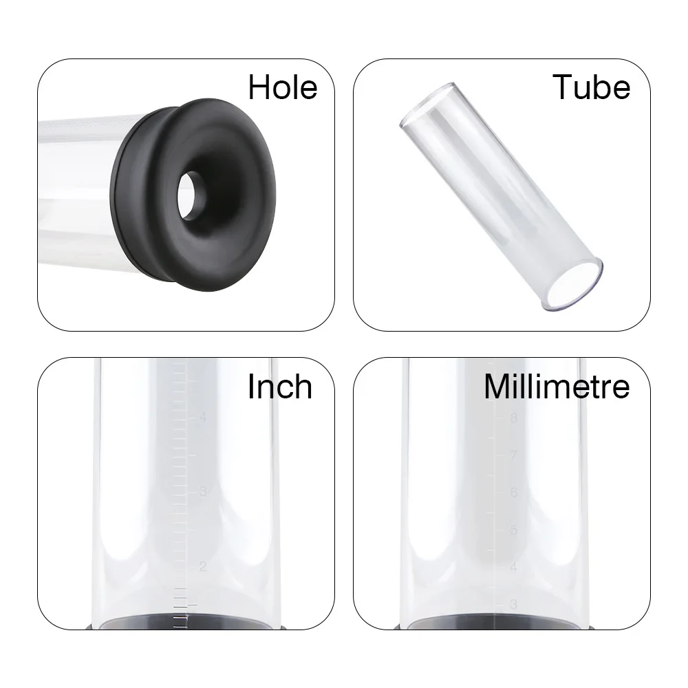 Manual Male Masturbation Penis Extender Airplane Cup Penis Exercise Trainer Stretching Vacuum Pump Adult Sex Toy Adultos 18+