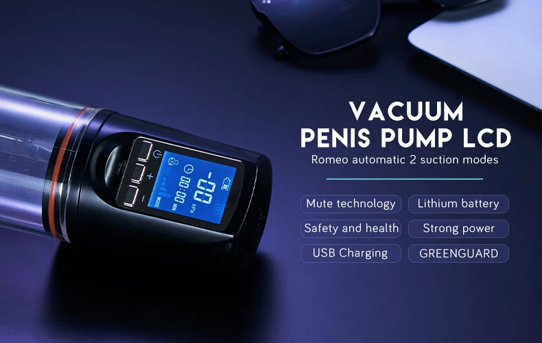 Electric Penis Enlarge Vacuum Pump 4 Suction Intensities Automatic High-Vacuum Penis Enlargement Extend Pump Air Pressure Device Electric Penis Enlarge Vacuum Pump 4 Suction Intensities Automatic High-Vacuum Penis Enlargement Extend Pump Air Pressure Device