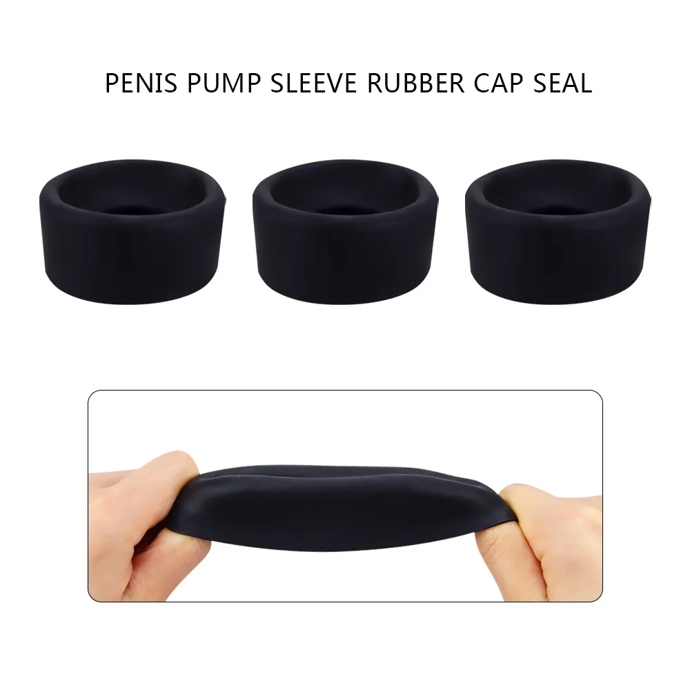 Ring for Penis Pump Sex Toys Men Silicone Sleeve for Penis Extender Trainer Accessories Men Masturbator Toys Sleeve for Adults