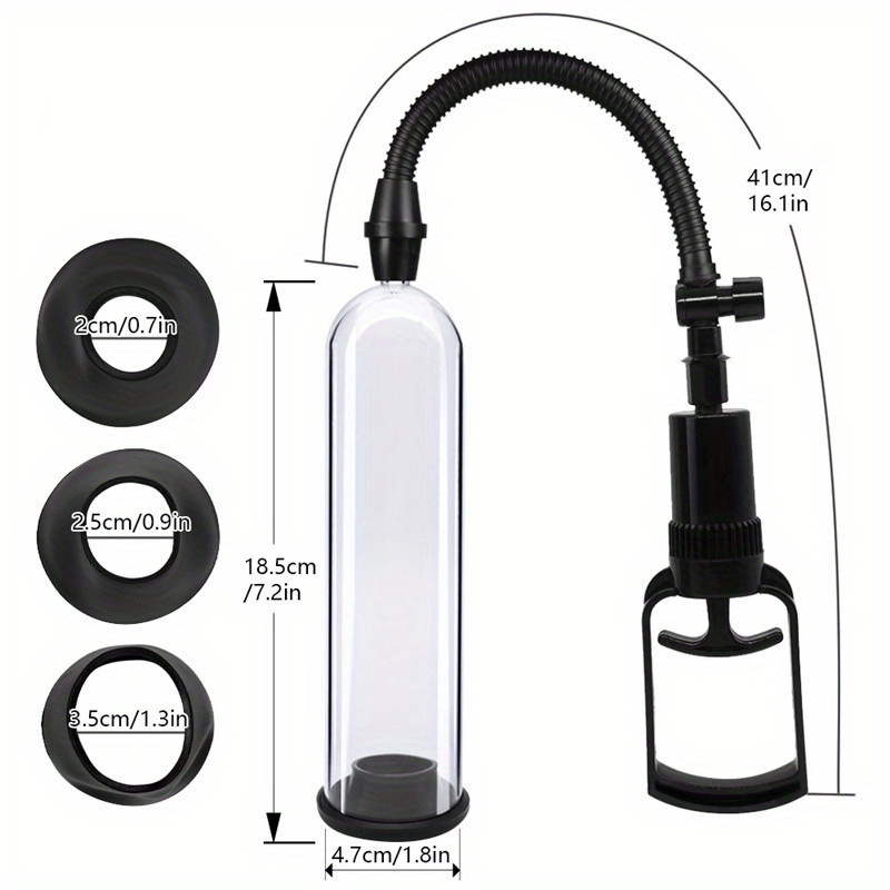 Vacuum Penis Pump, Manual Penis Enlarger Sex Toys, Increase Size Masturbation Cock Extender Sex Toys, Adults Sex Supplies For Me Vacuum Penis Pump, Manual Penis Enlarger Sex Toys, Increase Size Masturbation Cock Extender Sex Toys, Adults Sex Supplies For Me
