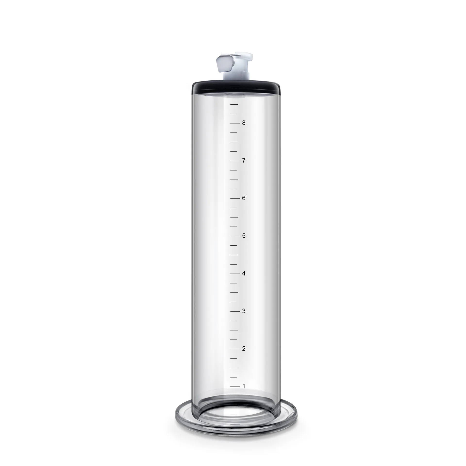 Lange Wide Bottom 30cm Penis Real Empty Cylinder Self-locking Pump Trainer Large Double Scale Cup Special Accessories