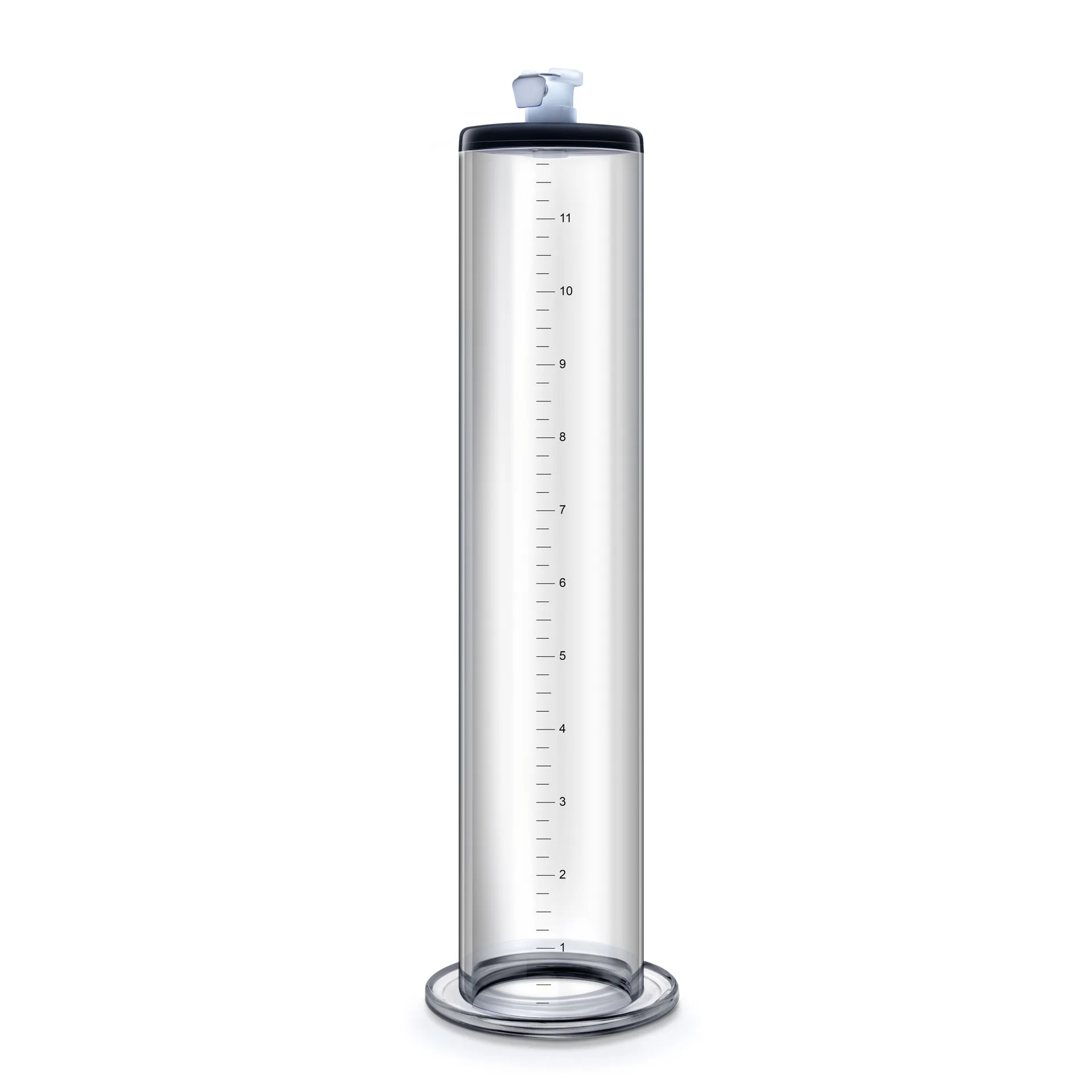 Lange Wide Bottom 30cm Penis Real Empty Cylinder Self-locking Pump Trainer Large Double Scale Cup Special Accessories