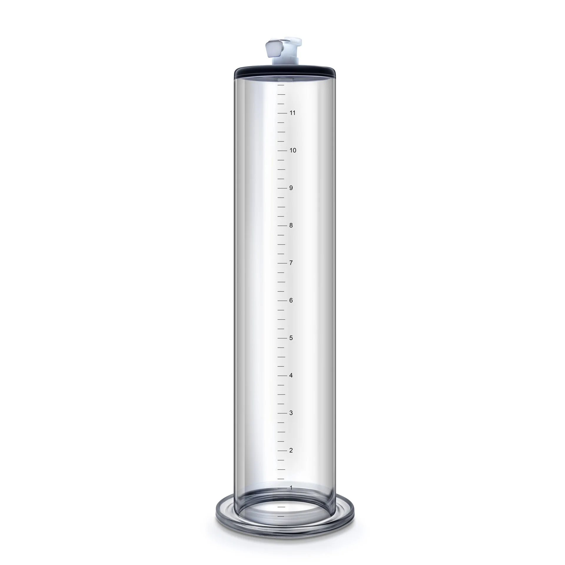 Lange Wide Bottom 30cm Penis Real Empty Cylinder Self-locking Pump Trainer Large Double Scale Cup Special Accessories